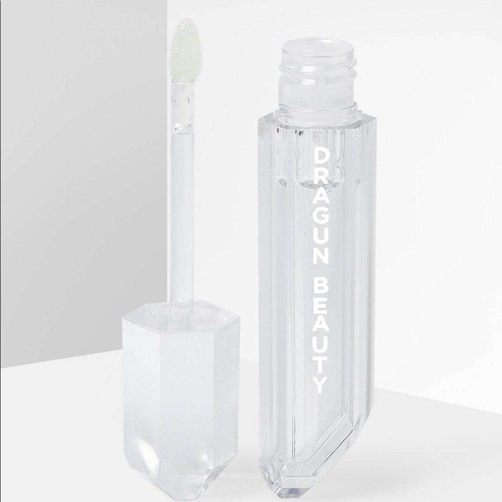 ♡ dragon beauty lip gloss in Crystal